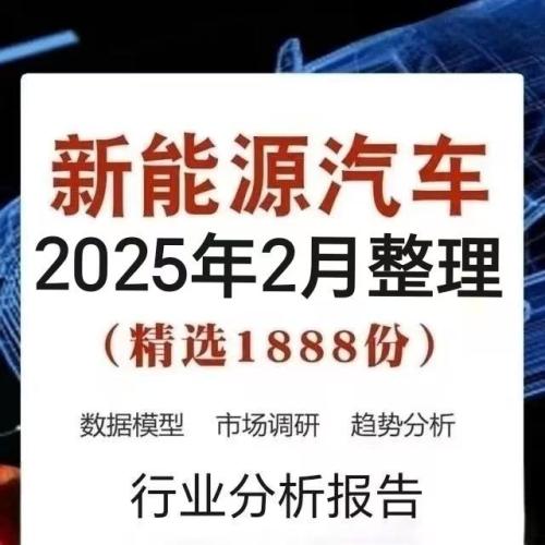 2025年新能源汽车行业市场发展研究分析报告现状前景趋势数据调研