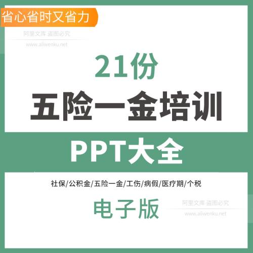 2025最新HR五险一金计算表社保公积金操作培训案例PPT社保操作实务表格HR